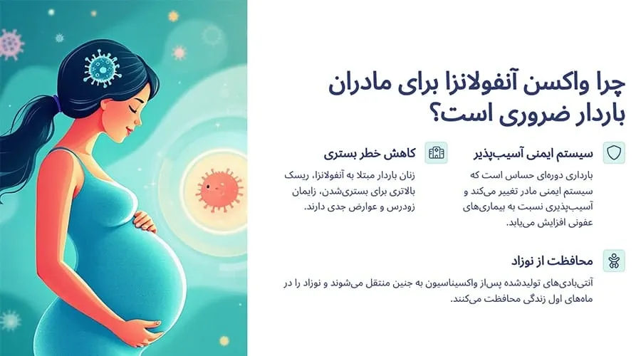 واکسن آنفولانزا در دوران بارداری